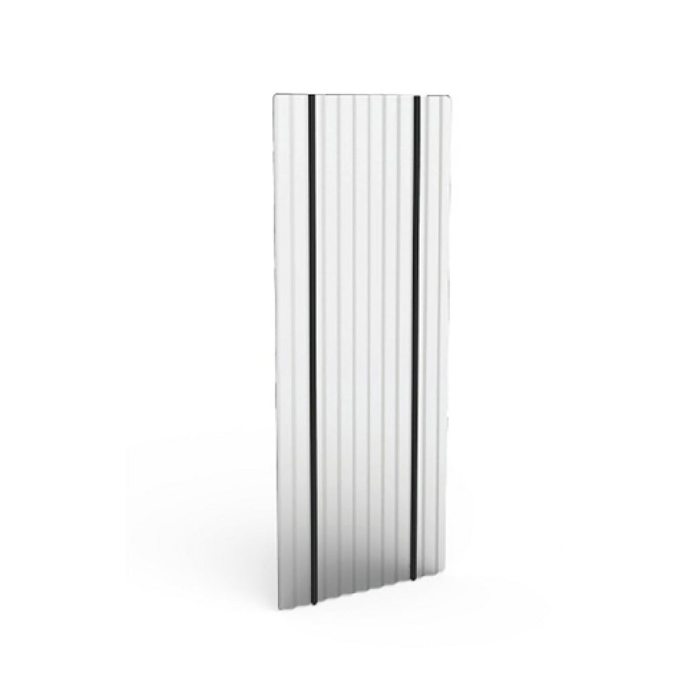 Steelite MGSCDVSM0101 Polycarbonate Corrugated Panel Includes Set Set Of 2 Aluminum Support Polls 15.75" X 36.5"