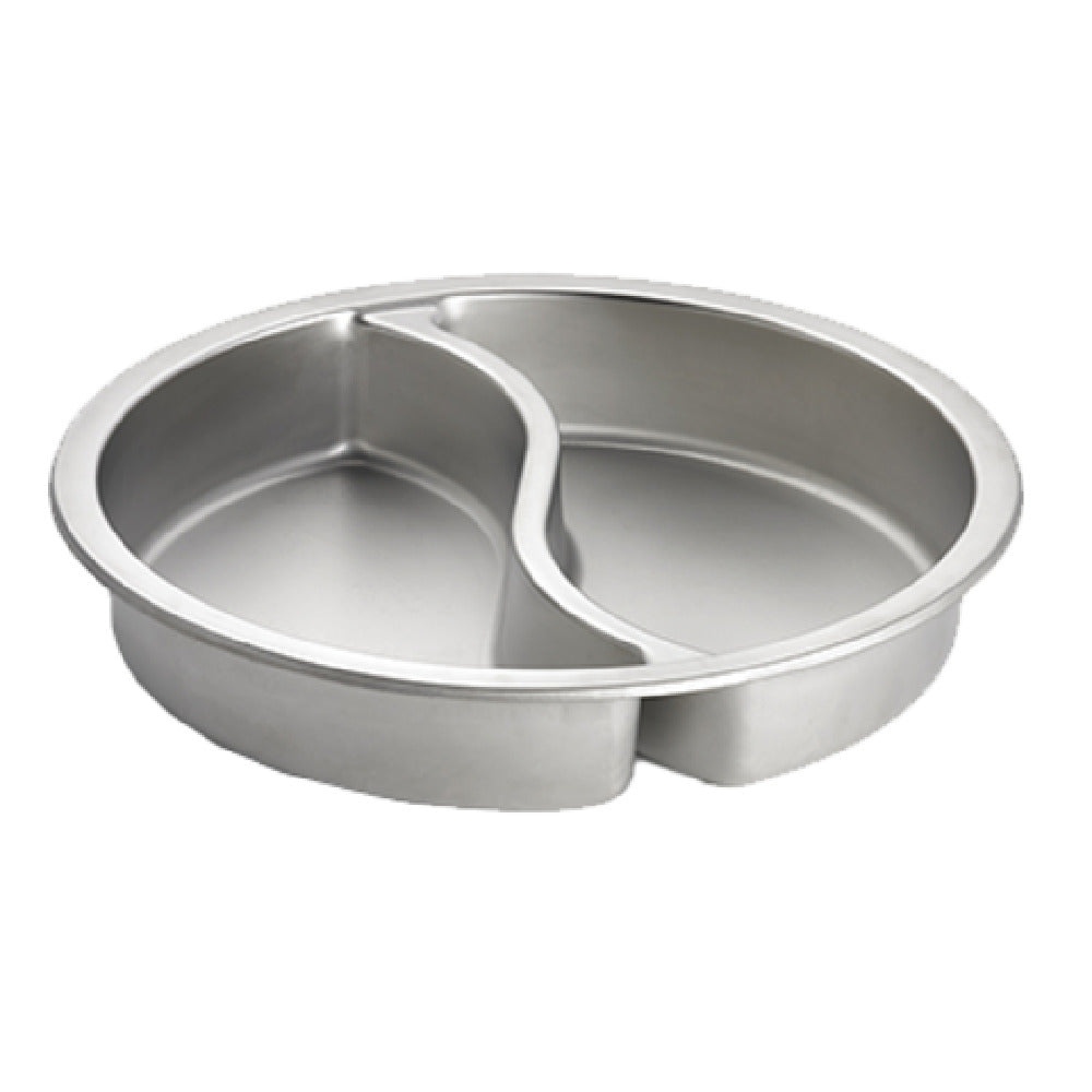 Tablecraft CW40297 Replacement Food Pan (2) 2-1/2 Qt. 15" Dia. X 2-1/2"