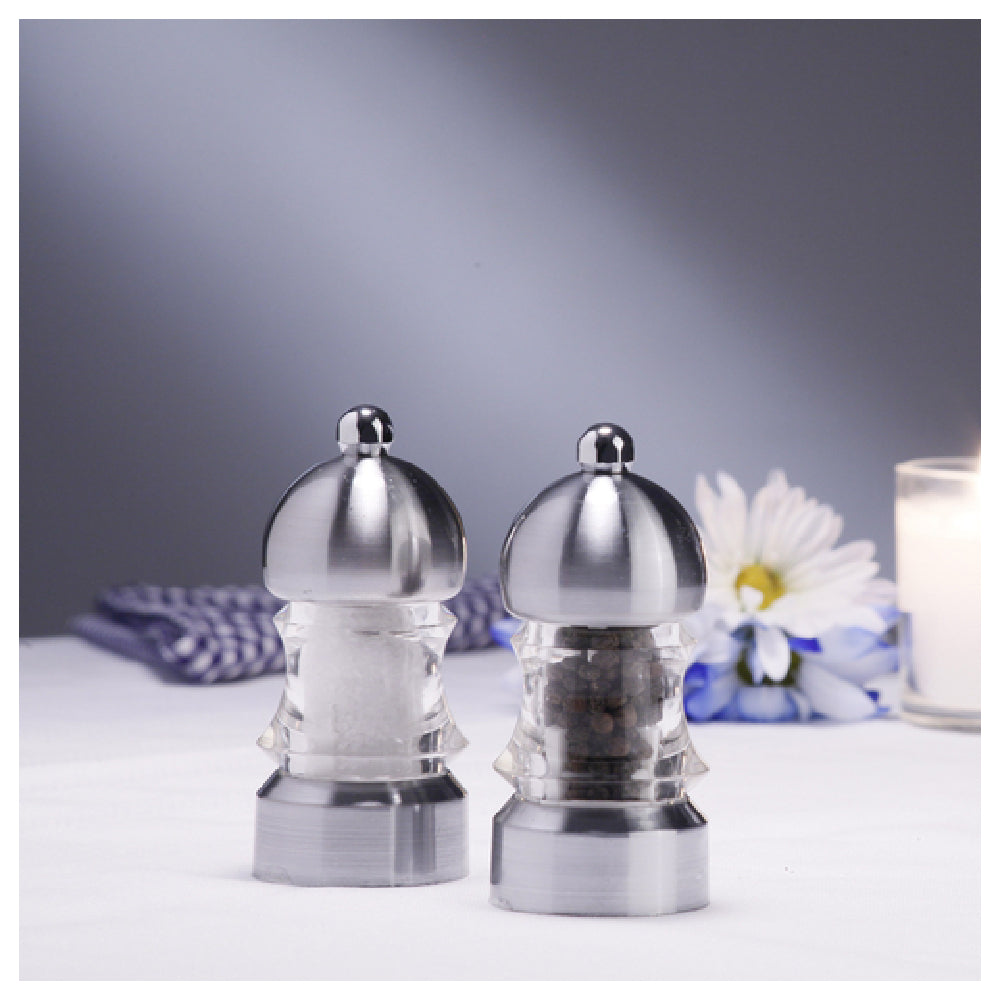 Chef Specialties Home Cookin' Series Metro Salt Mill/Pepper Mill Set - Thumbnail 2