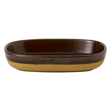 Churchill China EMBRET171 Shallow Tray 6-3/4" X 4-5/8" X 1-1/4" Oblong