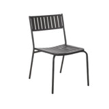 Emuamericas Llc E146-24 Bridge Stacking Side Chair Outdoor/indoor Steel Slat Back And Seat