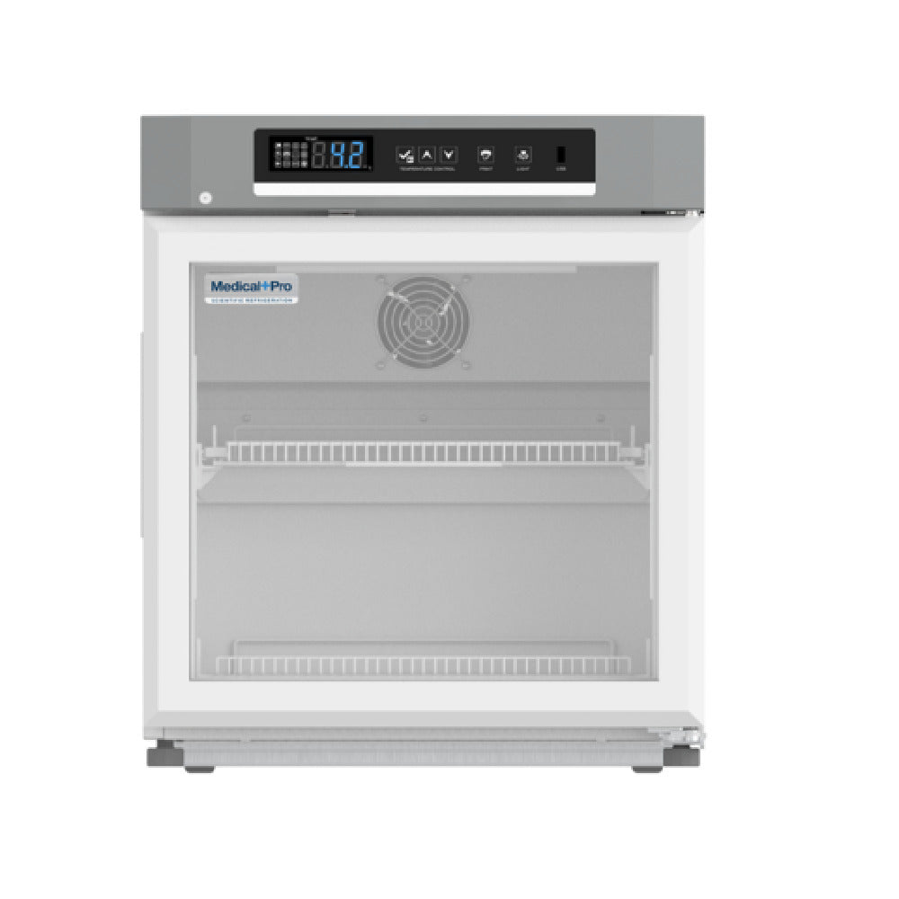 Migali Industries MP-U2RG-HC Medical-grade Refrigerator (1) Glass Door +2°C To +8°C