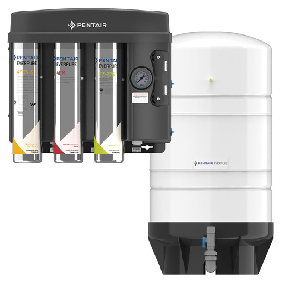 Everpure EZ-RO 375/16G EZ-RO Reverse Osmosis System Combines RO Water & Mineral-addtion To Produce Up To 375 Gpd