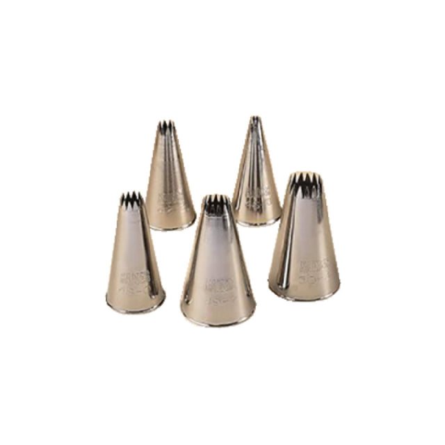 Bauscher Hepp 23.0066.2497 - Crown Nozzle, Size 4,12mm Dia., Stainless Steel