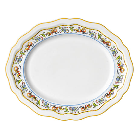 Steelite 62561FP817 Oval Platter 13.0" X 10.5" X 1.0" Adelina