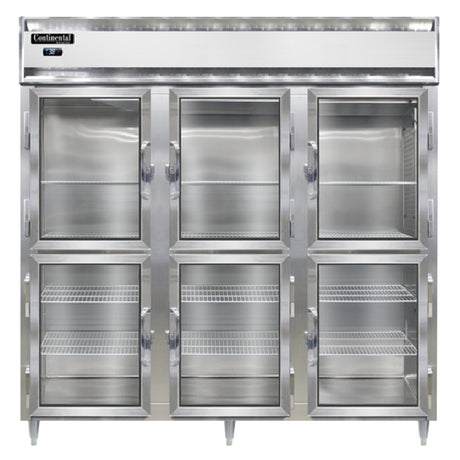 Continental Refrigerator D3RNGDHD Designer Line Refrigerator Reach-in Three-section