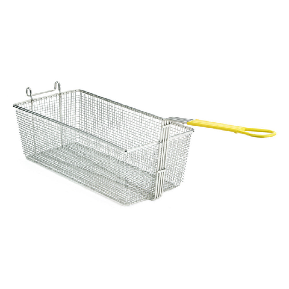 Hubert 53388 - Value Series Fry Basket, 17"L X 8-1/4"W X 6"H, Durable Nickel-plated