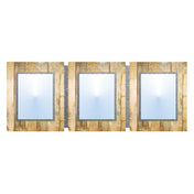 Hubert 66677 - Menu Board, 3-pocket, Wall-mount