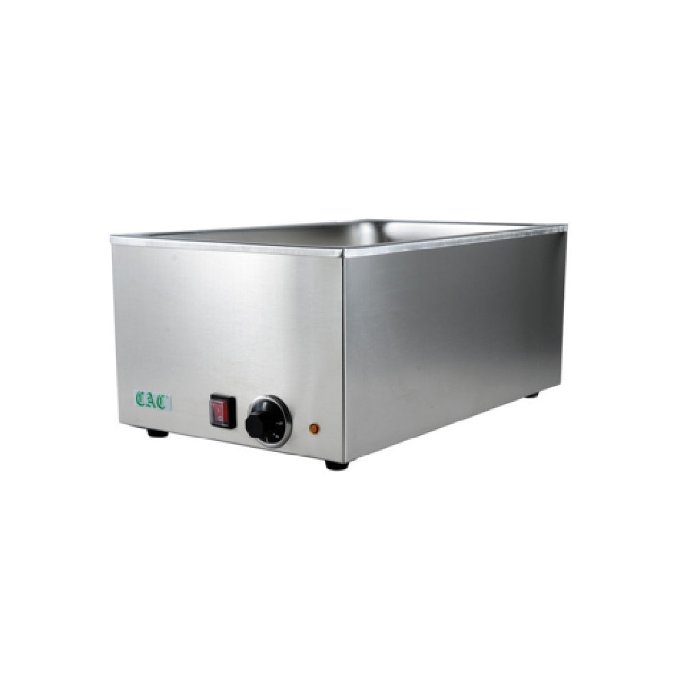 CAC China ELFW-1200 Food Warmer Full-size Exterior: 22-1/2"L X 14-5/8"W X 9-3/8"H