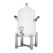 Steelite DW43WTVACWTSS Urn Tempo 3 Gal Vacuum Insulated White And Stainless Steel (Cust3Party Item) (Approx. Lead Time = 3 Weeks)