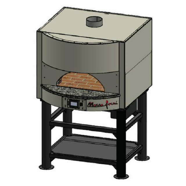 Marra Forni MS42-31G Square Gas Fired Oven 42" X 31" Brick Deck 26" X 9-1/2" Opening With 12" Landing