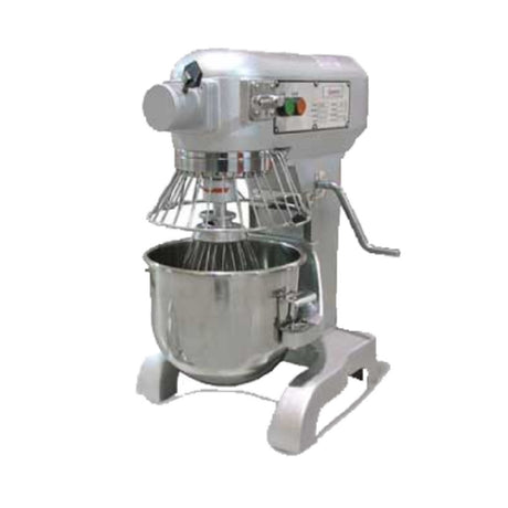 Omcan 20467 (MX-CN-0010-G) Planetary Mixer 10 Qt. Capacity 3 Speed Gear Driven