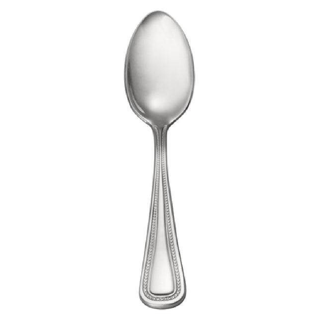 CAC China 3008-09 Black Pearl Demitasse Spoon 4-3/4"L Heavy Weight