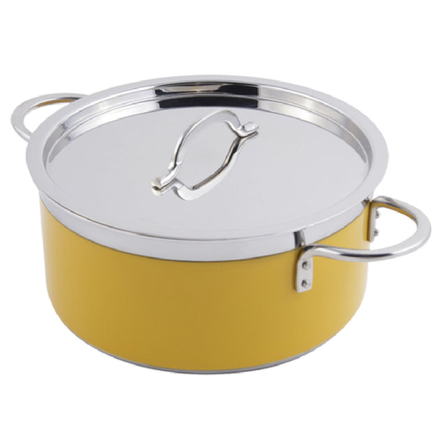 Bon Chef 60301 Classic Country French Collection Pot 3 Qt. 9 Oz. 8-5/8" Dia. X 3-7/8"H