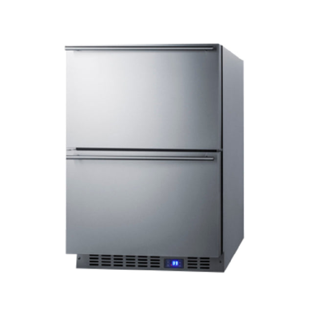 Summit FF642D All-Refrigerator Two Drawers Automatic Defrost