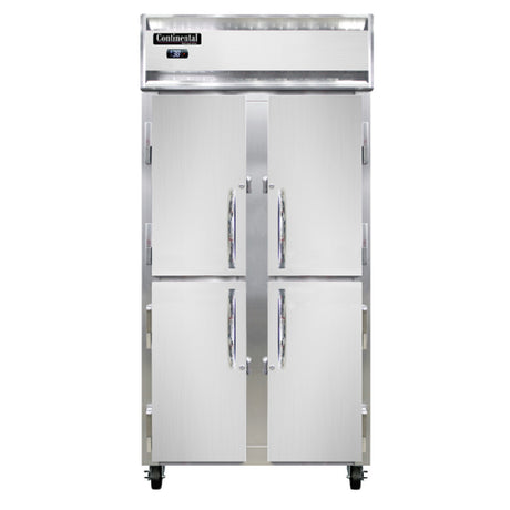 Continental Refrigerator 2RSESNHD Slim Line Refrigerator Reach-in 36-1/4"W