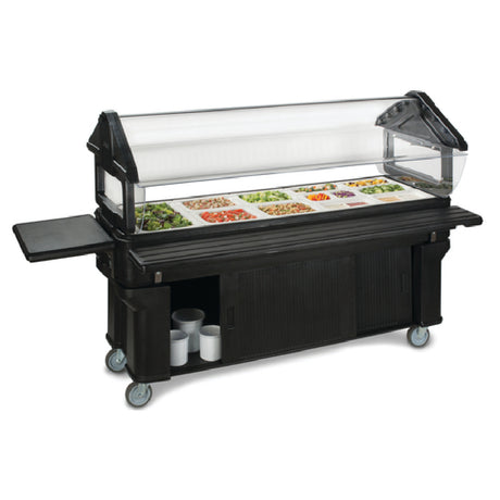 Carlisle 661103 Carlisle SixStar™ Portable Food Bar 6 Ft. Unit 72-1/8"L X 23-11/16"W X 51"H O.A.