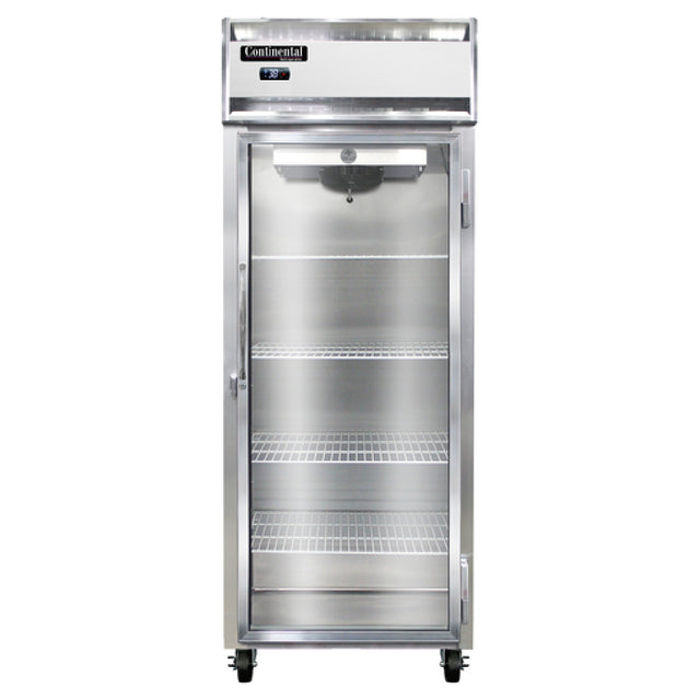 Continental Refrigerator 1RENSSGD Extra-Wide Refrigerator Reach-in 28-1/2"W