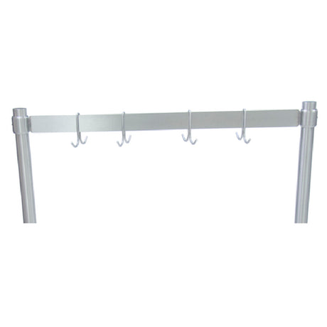 BK Resources APR-48BAR Add-On Bar For 48" Table Mounted Pot Rack Includes (1) Hook Per 12"