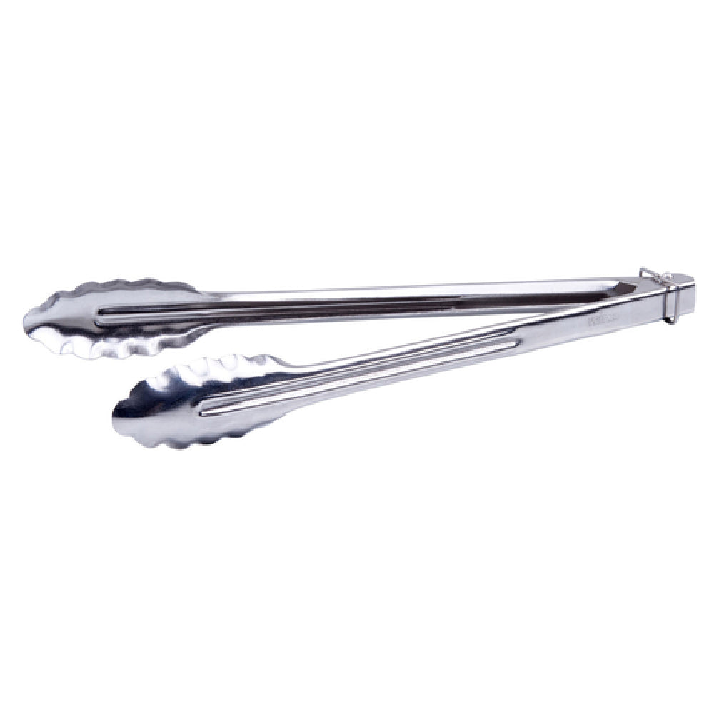 Winco UTLK-12 Utility Tongs 12" With Locking Ring