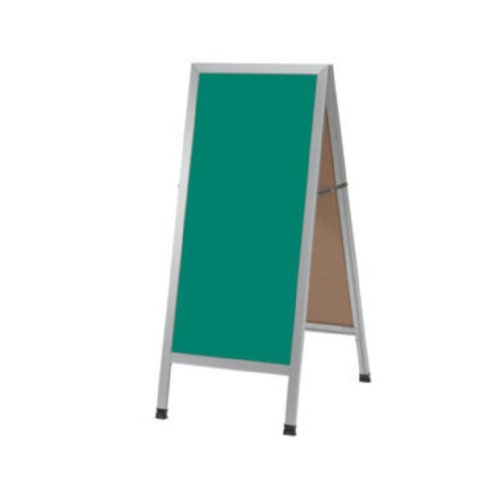 Aarco AA-3G Sidewalk Chalkboard 18"W X 42"H Green Composition Board