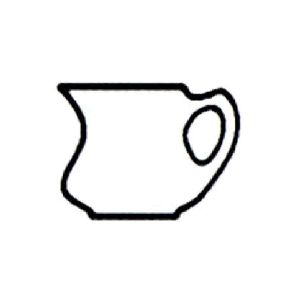 Steelite HL17500 Creamer/Jug 5-1/4 Oz. Handled