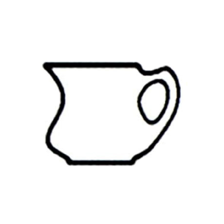 Steelite HL17500 Creamer/Jug 5-1/4 Oz. Handled