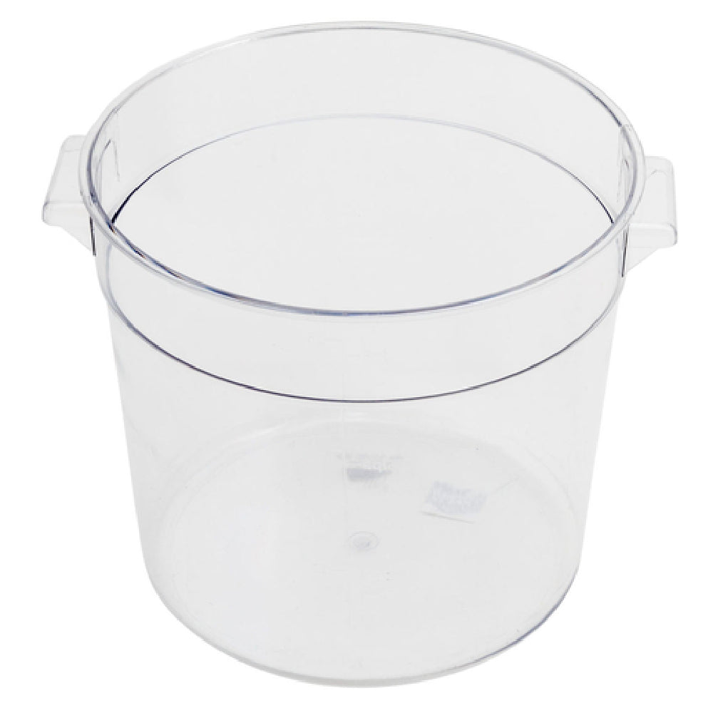 Alegacy Foodservice Products PCSC6R E™ Economy Storage Container 6-3/8 Qt. 8-7/8" Dia. X 8" Deep