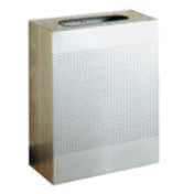Rubbermaid FGSR18SSPL - Silhouette Indoor Receptacle, Large Rectangular, 24"L X 12"W X 30"H