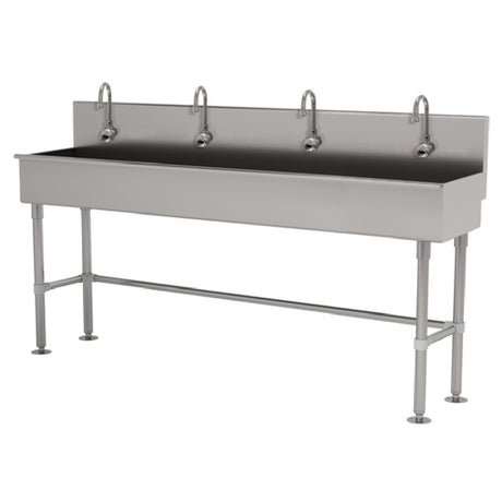 Advance Tabco 19-FM-80EF Multiwash Hand Sink With Stainless Steel Legs And Flanged Feet