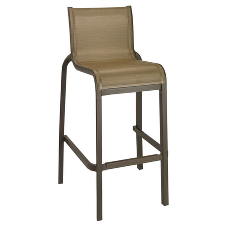 Grosfillex US030599 Sunset Stacking Barstool Armless Designed For Outdoor Use