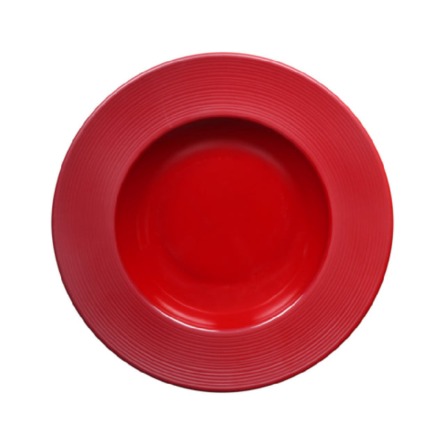 GET Enterprises DGB1015R-RG Elite Global Solutions Pasta/Soup Bowl 10 1/2" Dia. X 1 3/4" H.