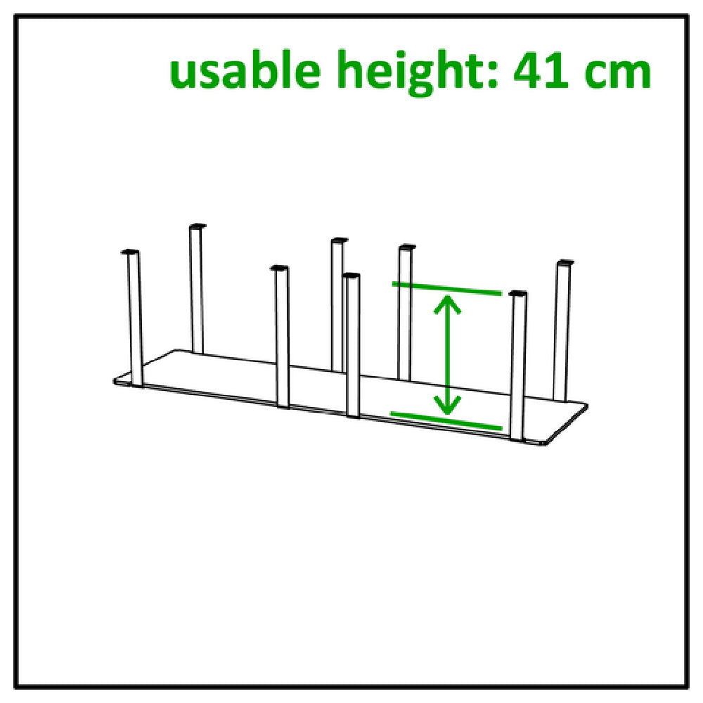Bauscher Hepp VE-50047 - Venta® Shelf, To Create Storage Space Under A Buffet Table