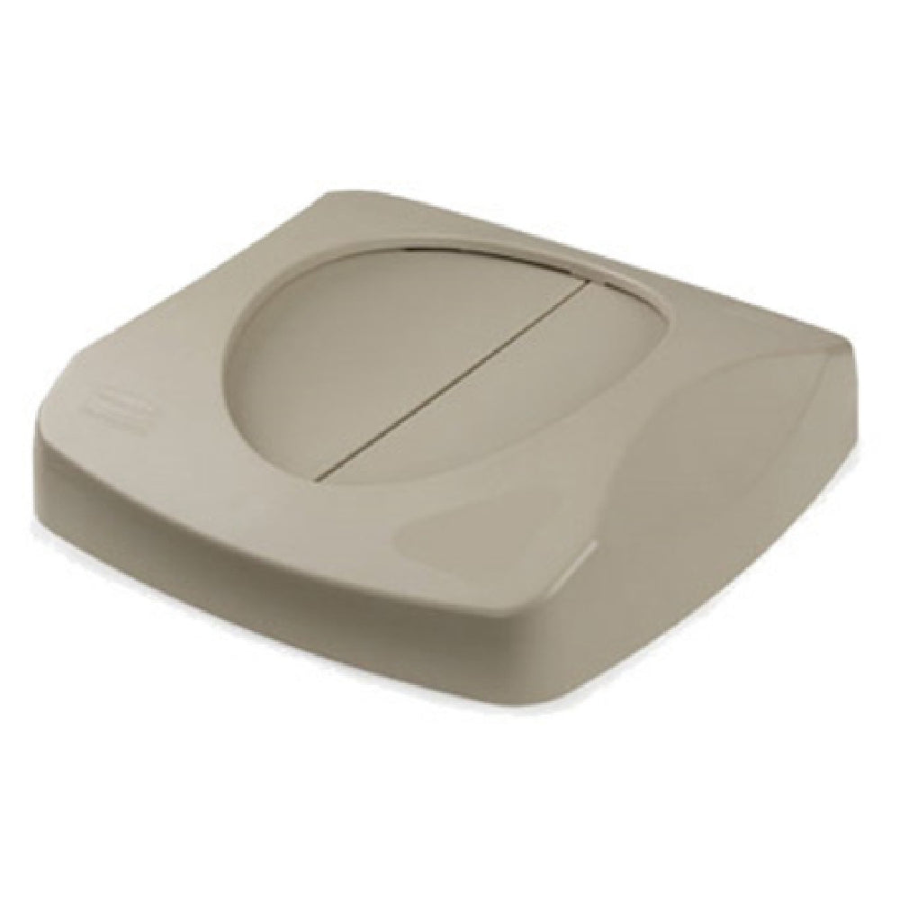 Rubbermaid FG268988BEIG - Untouchable® Swing-In-Top, 16" Sq X 4" H, Fits 3569-88,3569-07 & 3569-73 Containers