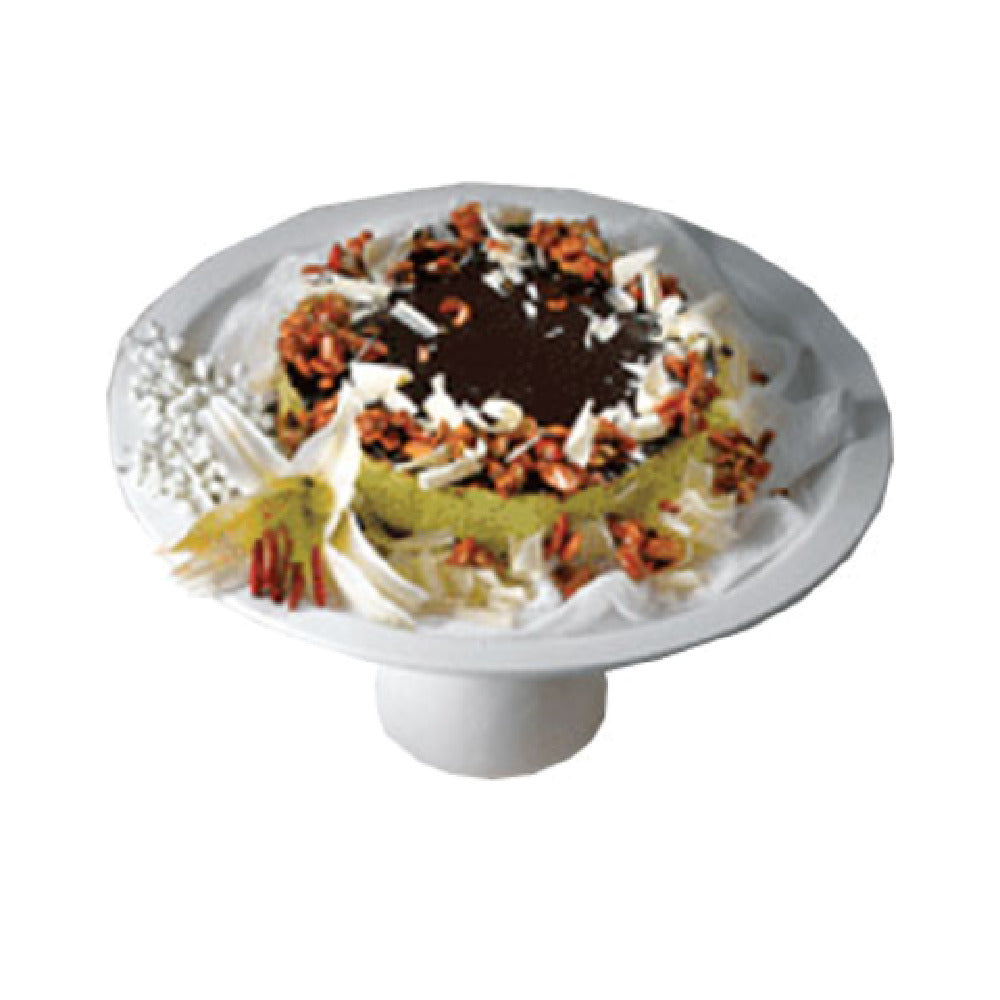 Bon Chef 2453HGLD - Pedestal Plate, 13", Aluminum With Ceramic-look Coating