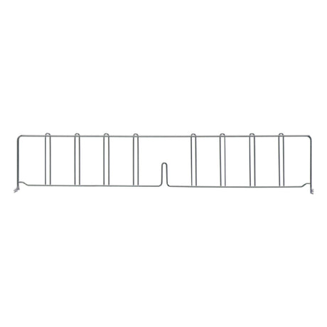 Quantum DIV36S Wire Shelf Divider 36"D X 8"H 304 Stainless Steel