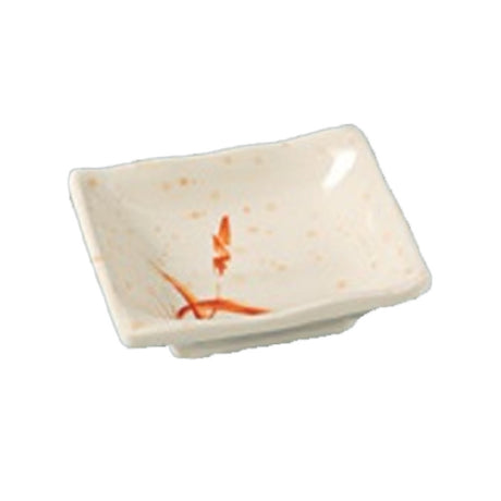 Yanco OR-2404 Orchis Sauce Dish 3-1/2 Oz. 4"L X 4"W