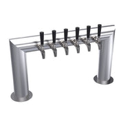 Krowne KPTU-6A Krowne Pass-Thru Tower Six Faucets Handles And Faucets Not Included