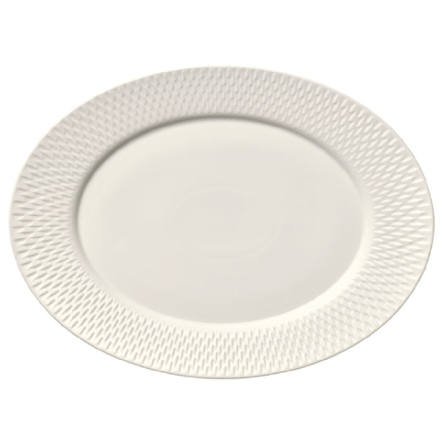 Bauscher Hepp 692083 - Platter, 13" X 9.4", Oval With Rim Relief