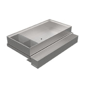 Krowne DCS12-24G - Death & Co Adaptive Scupper Unit, Garnish Box, 12" X 24"