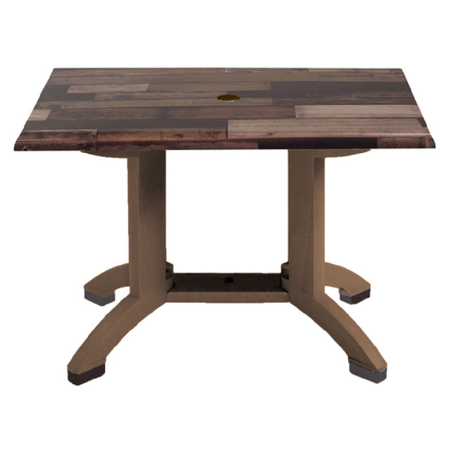 Grosfillex UT385720 Atlanta Outdoor Table 48" X 32" X 28-2/5"H Rectangle