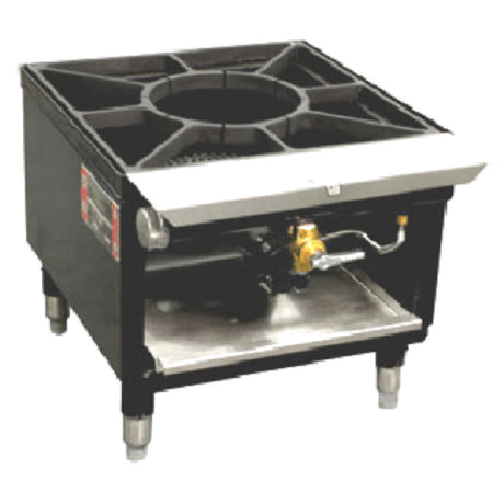 Town SR-18-R-SS-N Stock Pot Range Natural Gas (1) Two Ring Burner With Cast Iron Grate