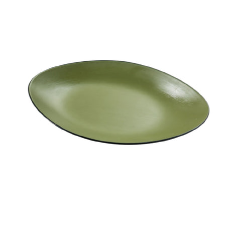 Yanco BM-209GR Plate 9.63"W X 1"D X 6"H Oval