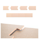 Epicurean 629-721001 Epicurean Stock Puzzle Board 72" X 10" X 3/8" In Natural