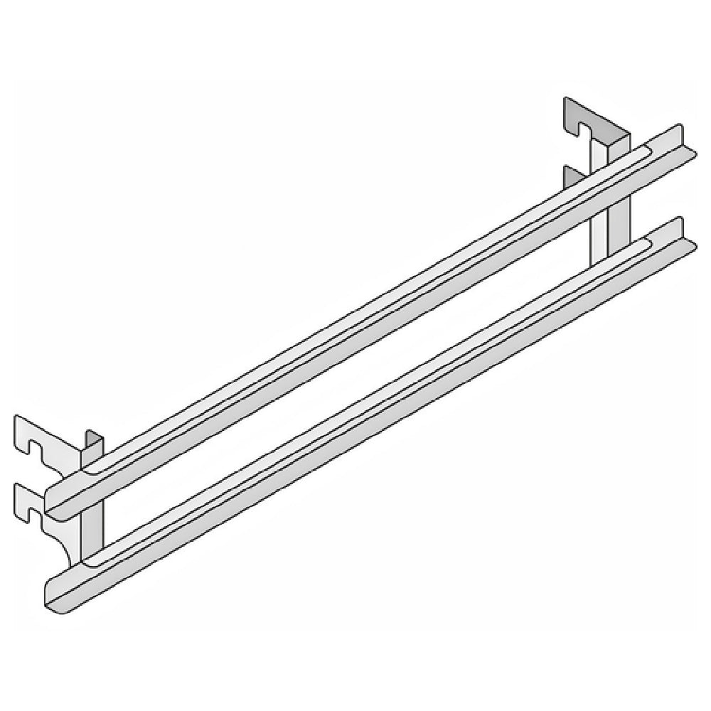 Rational 60.12.139 Two-Shelf Full Size Sheet Pan Adapter For Hinging Racks On 62 & 102 (a Full Load Of Sheet Pans Is Possible When Using (3) Adapters In A 62 Or (5) Adapters In A 102)