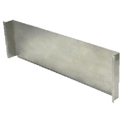 Franklin Machine Products 272-1360 Heat Shield Holder 8-1/4" H X 28-1/2"W X 2"D Stainless Steel