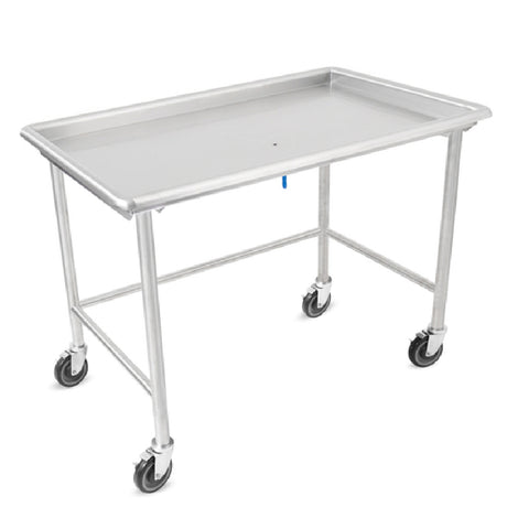 John Boos DST6-3037SBW-C-X Sorting Table 36-7/8"W X 30-3/8"D 16/300 Stainless Steel Flat Top With 2-1/4" Raised Edge