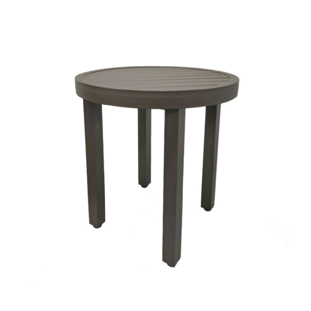 Grosfillex UT840288 Sunset Outdoor Low Table 20" Dia. Round