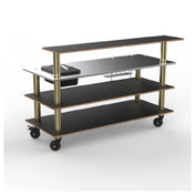 Steelite MGCMLC05MBXH - Modular Pro Bar Ice Bin Stainless Steel Top Marble, 71.0" X 34.5" X 47.0"