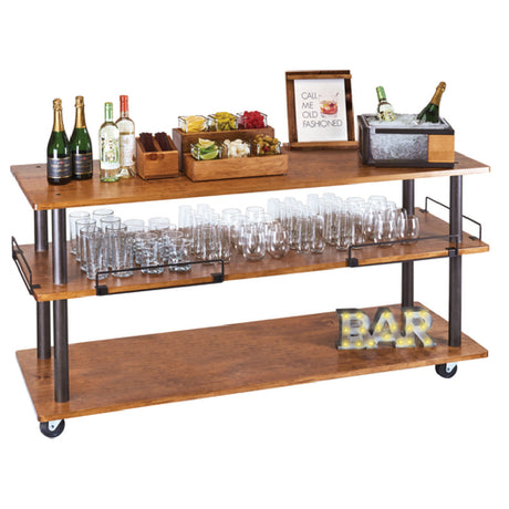 Cal Mil 3698-6-84 Sierra U-Build Cart 72"W X 24"D X 44"H Rectangular